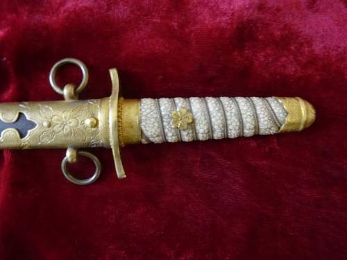 Help to authenticate Japanese Dirks Dagger