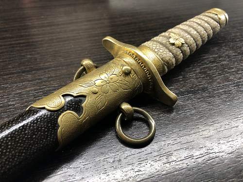 Help to authenticate Japanese Dirks Dagger