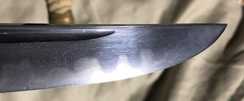 Help to authenticate Japanese Dirks Dagger