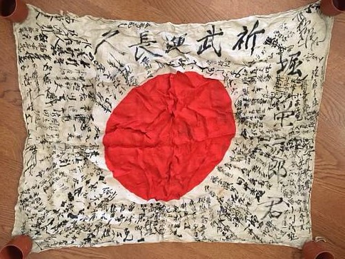 WWII Japanese satchel contents