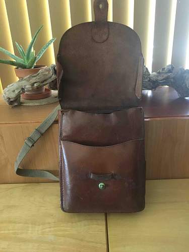 WWII Japanese satchel contents