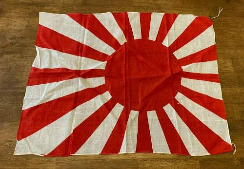 Japanese Rising Sun Flag Navy authenticity