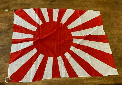 Japanese Rising Sun Flag Navy authenticity