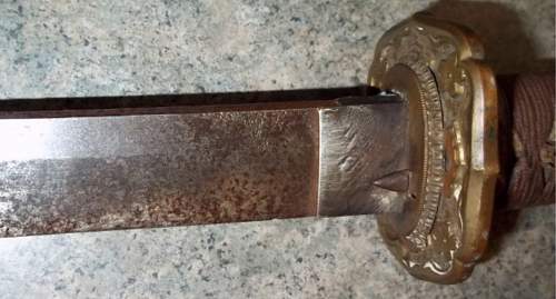 Restoration of a WW2 Katana...