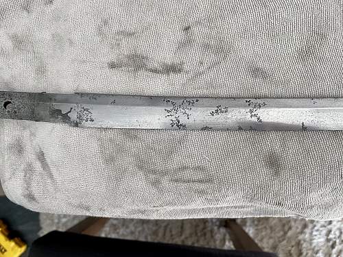 Restoration of a WW2 Katana...