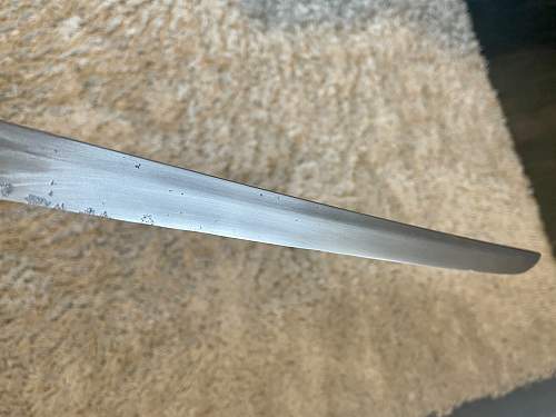 Restoration of a WW2 Katana...