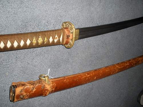 japanese army sword