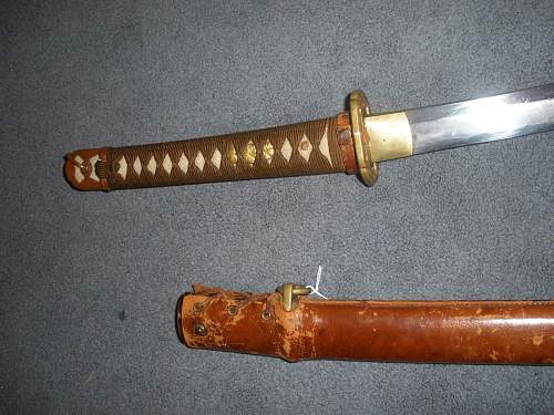 japanese army sword