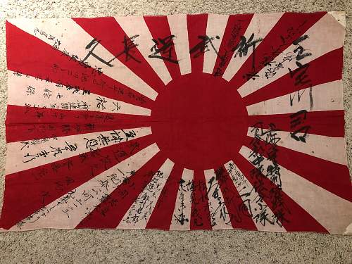 Signed Rayed Flag