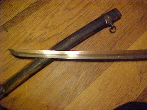 Late war IJN sword.