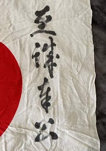 Can anyone translate this Japanese Good Luck Flag?