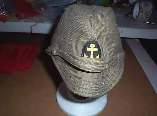 Need help authenticating a Naval EM's field cap!!