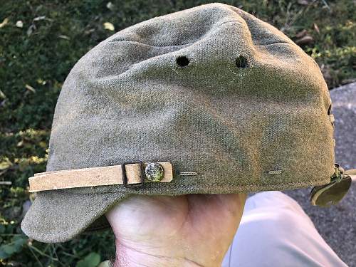 Field Cap and Dog Tag