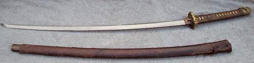 Japanese Sword. info please