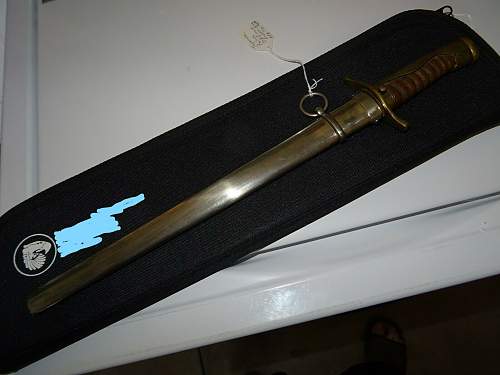 Japanese police Dirk for discussion