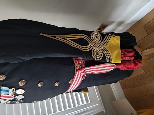 JIA  Artillery Captain full dress uniform