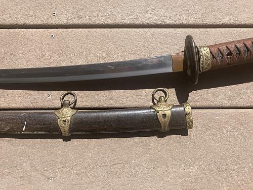 Japanese Sword From The Flea Market