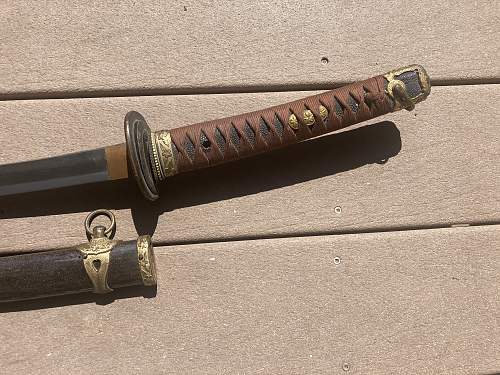 Japanese Sword From The Flea Market