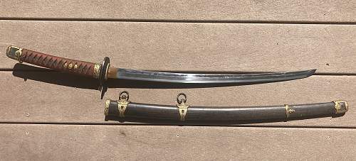 Japanese Sword From The Flea Market