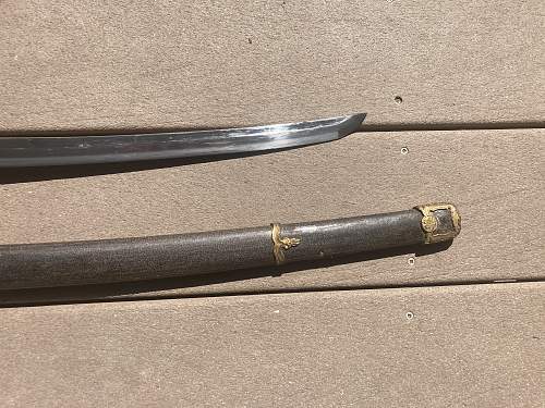 Japanese Sword From The Flea Market