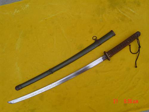 WWII Japnanese Sword Authentic?