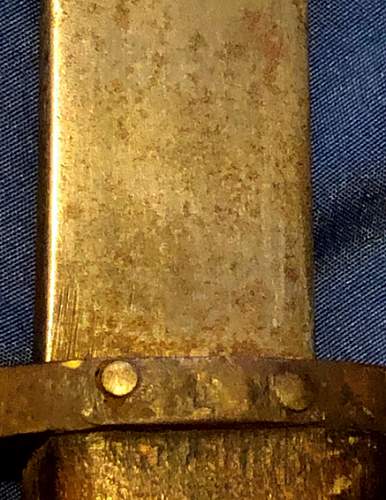 Japanese Type 30 Bayonet No Markings