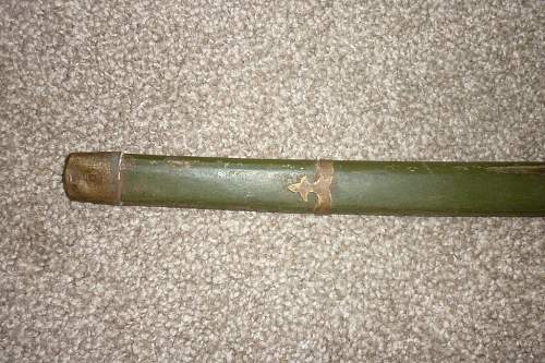chinese/ japenese sword. can someone tell me what it is please