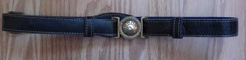 Japanese Officer's Belt and Buckle