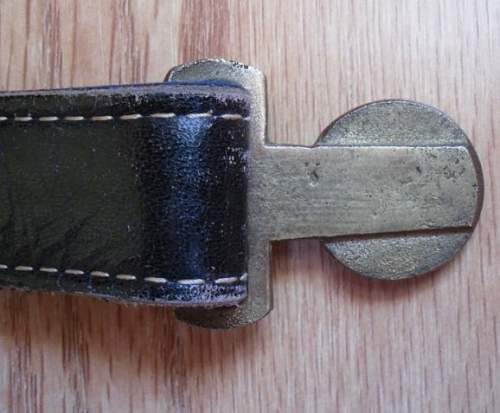 Japanese Officer's Belt and Buckle