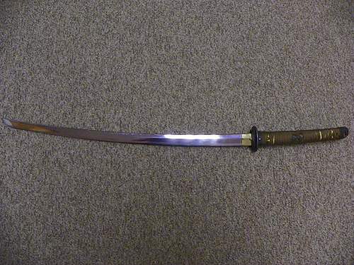 Japanese Army Officers Sword