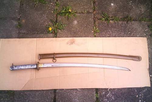 Japanese non-commissioned officer sword