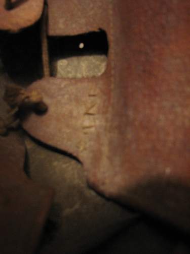 Japanese ww2 helmet with writing