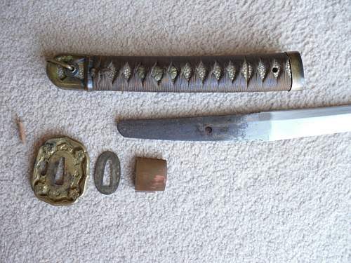 WW2 Wakizashi added to collection