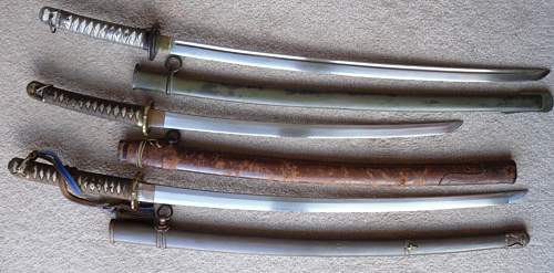 WW2 Wakizashi added to collection