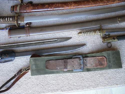 WW2 Wakizashi added to collection