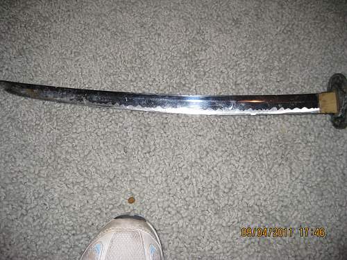 WWII Japanese sword?