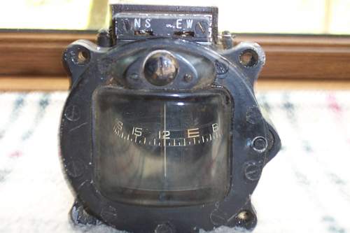 Japanese Aircraft Compass Identification and valuation