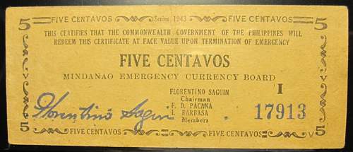 World War II  Banknotes used in the Philippines