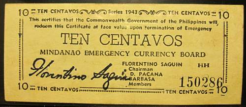 World War II  Banknotes used in the Philippines