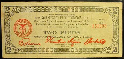 World War II  Banknotes used in the Philippines