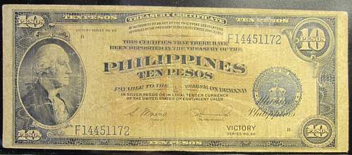 World War II  Banknotes used in the Philippines