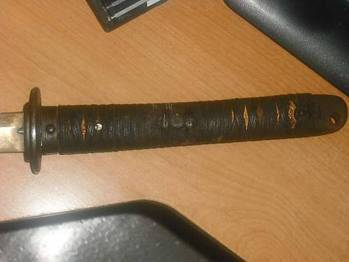 WWII Japanese Sword---real deal??