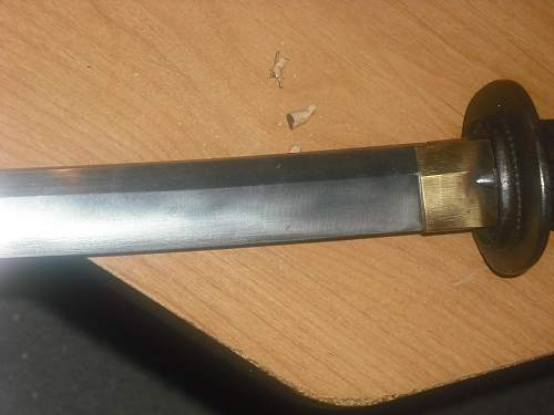 WWII Japanese Sword---real deal??