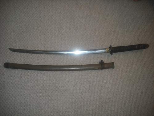 WWII Japanese Sword---real deal??