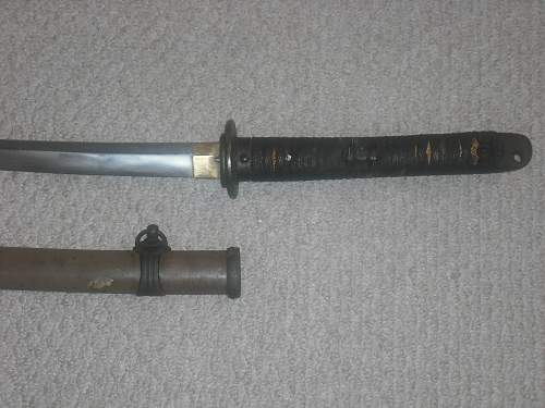 WWII Japanese Sword---real deal??