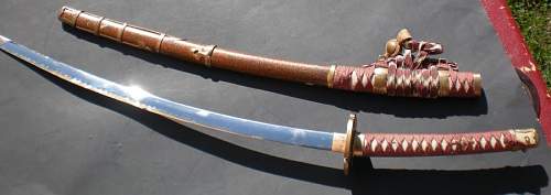 Need help with a Japanese Sword !!