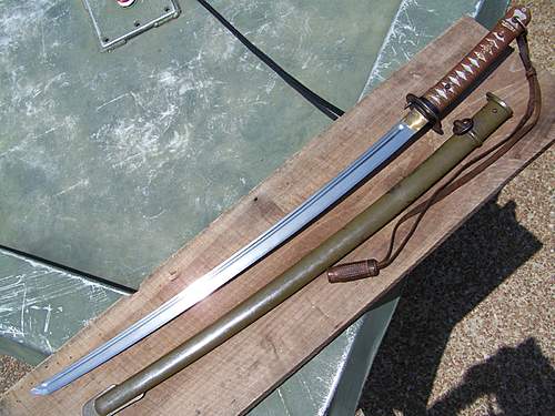 My new Japanese NCO Sword