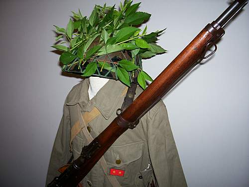 Japanese tropical uniform display