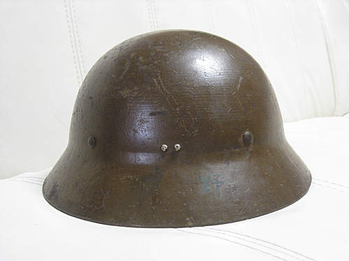 Named Japanese helmet