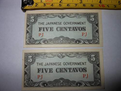 World War II  Banknotes used in the Philippines